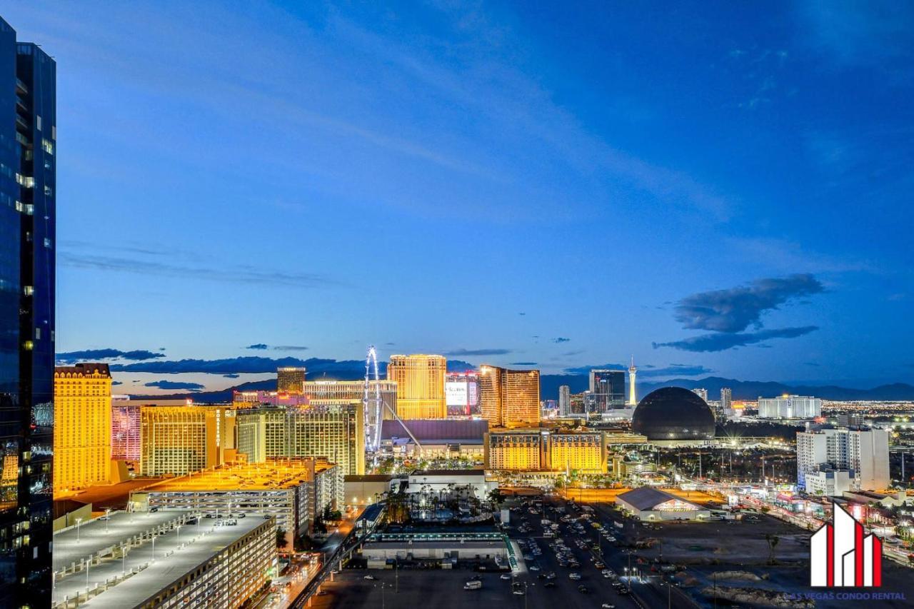 Mgm Signature-27-805 F1 Track & Strip View Balcony Las Vegas Buitenkant foto