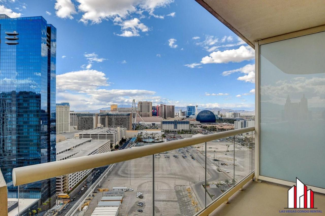 Mgm Signature-27-805 F1 Track & Strip View Balcony Las Vegas Buitenkant foto