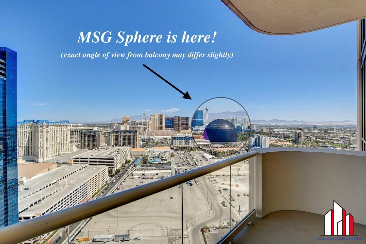 Mgm Signature-27-805 F1 Track & Strip View Balcony Las Vegas Buitenkant foto