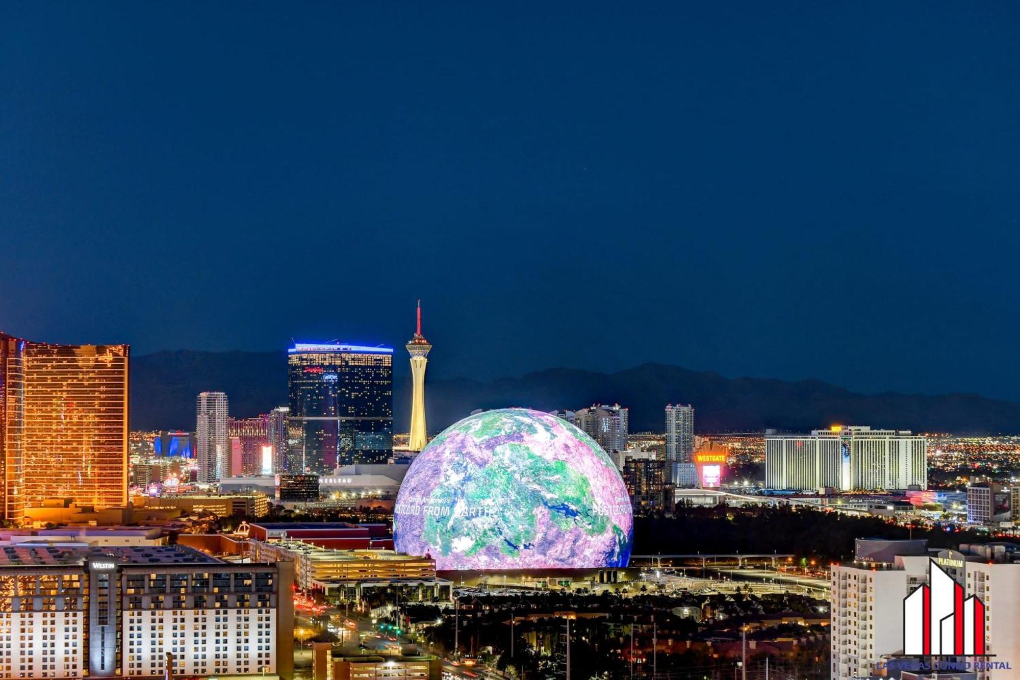 Mgm Signature-27-805 F1 Track & Strip View Balcony Las Vegas Buitenkant foto
