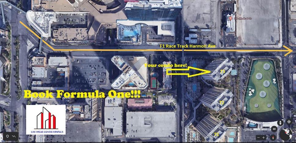 Mgm Signature-27-805 F1 Track & Strip View Balcony Las Vegas Buitenkant foto